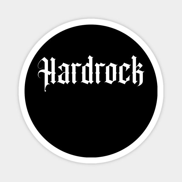 hardrock logo Magnet by lkn